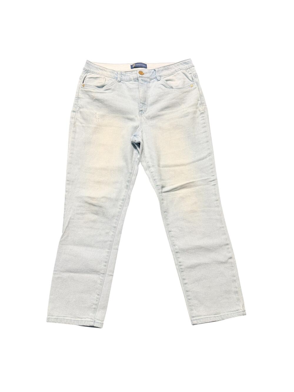Democracy Ab'solution Women's Size 14 Jeans Light Wash Stretch Denim Pants